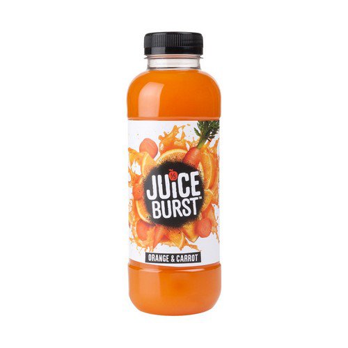 Juice Burst  Orange & Carrot  12x500ml Cold Drinks JA9255