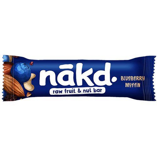 Nakd Nudie  Blueberry Muffin  18x35g