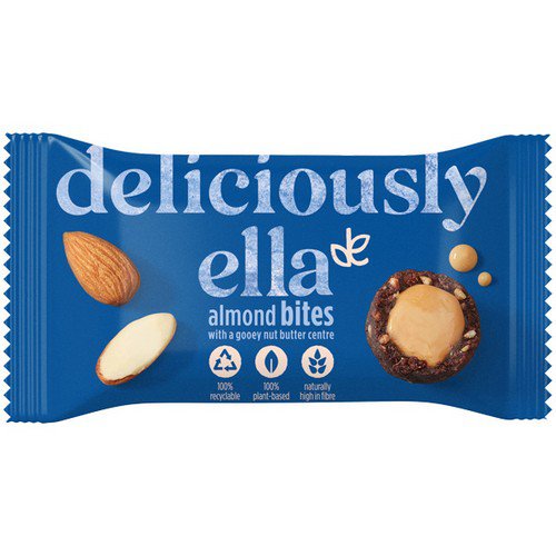 Deliciously Ella Nut Butter Bites  Almond  12x36g
