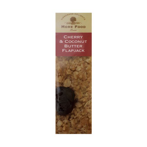 More  Cherry & Coconut Butter Flapjack  14x75g