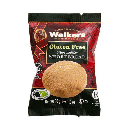 Walkers  Gluten Free Shortbread Rounds  60x30g