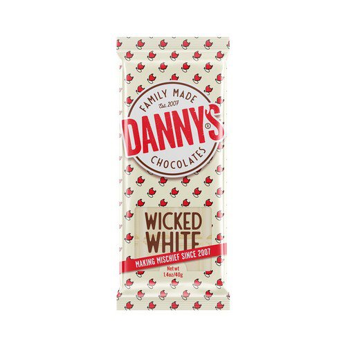 Danny's Chocolate  Wicked White  15x40g Food & Confectionery JA9447