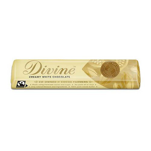 F/T Divine  White Choc  30x35g Food & Confectionery JA9456