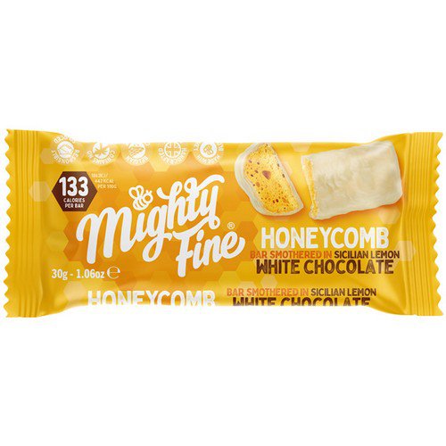 Mighty Fine Honeycomb Bar  Sicillian Lemon  15x30g
