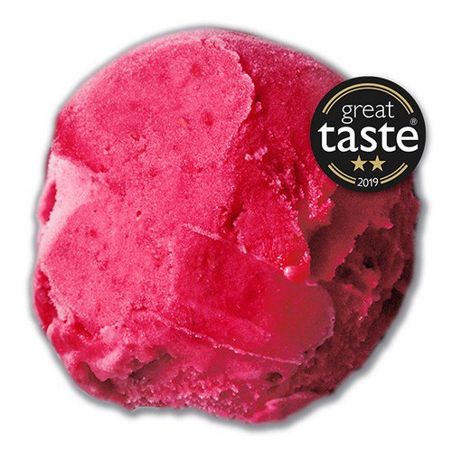 Hackney Gelato - Raspberry Sorbetto Vegan - 1x4.5L