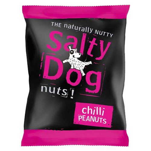 Salty Dog Peanuts - Chilli - 1x24x45g Card
