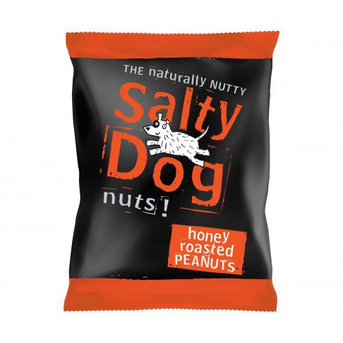 Salty Dog Peanuts - Honey Roasted - 1x24x45g Card