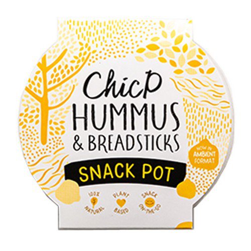 ChicP - Hummus & Breadstick Snack Packs - 36x70g