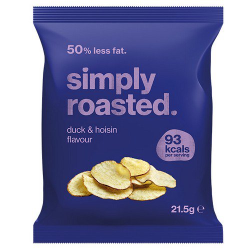 Simply Roasted Crisps - Duck & Hoisin - 24x21.5g