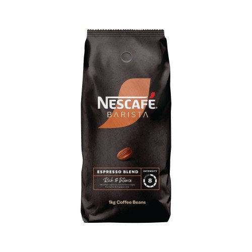 Nescafe Barista Espresso Blend Coffee Beans 1Kg 12625032