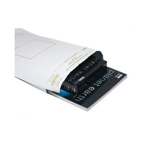 Keepsafe Biodegradable Extra Strong Envelope Opaque 335x430mm Peel & Seal Pack 100 Polythene Envelopes JF1071