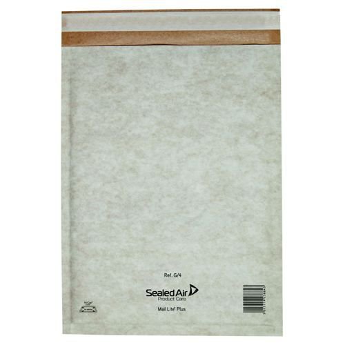 Mail Lite Plus Oyster Postal Bags G4 240x330mm Pack 50