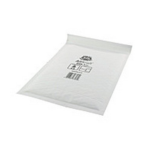 AirKraft Size 1 Bubble Lined Mailer White (Pack of 100) MAKC88004