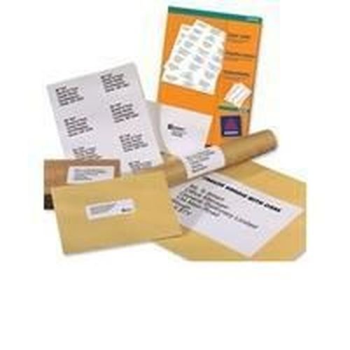 Avery Copier Labels A4 White 24 Per Sheet 70x36mm Pack 100