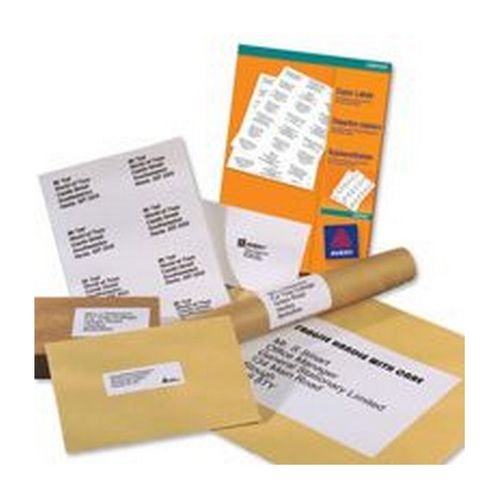 Avery Copier Labels 105x37mm 16 per Sheet White 1600 Labels