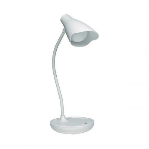 Unilux Dimmable LED Lamp with USB Charging and Touch Control White