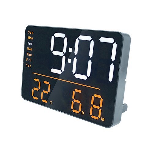 Unilux Numi Digital Wall Clock Black 400206176