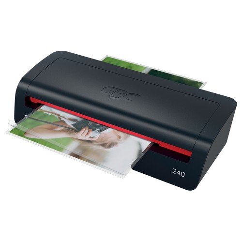 GBC 240 Home Office A4 Laminator Black & Red - 4410068UK