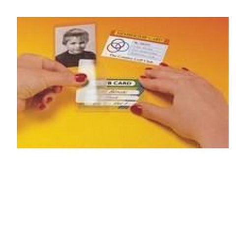 Pelltech Self Laminating Card Credit Card Size Pack 10