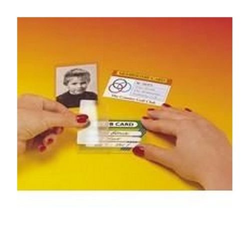 Pelltech Self Laminating Card Credit Card Size Pack 100