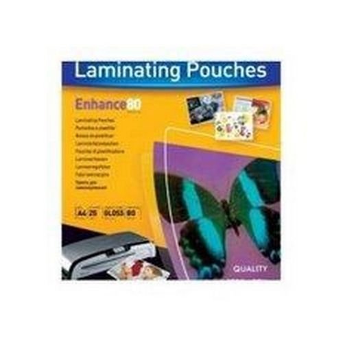 Fellowes Glossy Laminating Pouches 80micron A4 Box 100