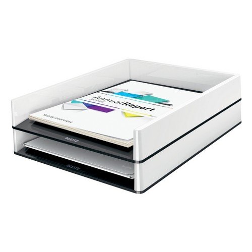 Leitz Letter Tray WOW Duo Colour White/Black