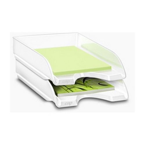 CEP Pro Gloss Letter Tray Will Hold Documents Up To 240 x 320mm In Size 100% Recyclable White