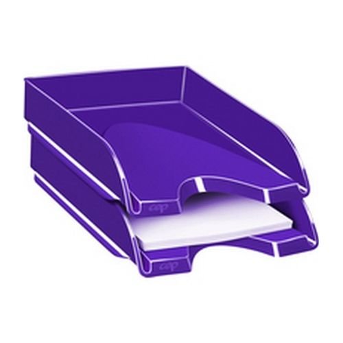 CEP Pro Gloss Letter Tray Will Hold Documents Up To 240 x 320mm In Size 100% Recyclable Purple