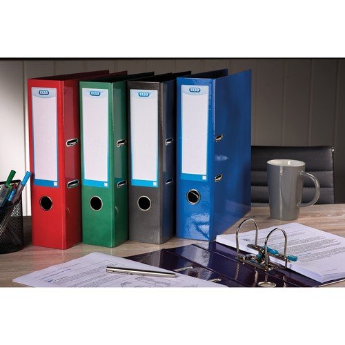Elba Classy Lever Arch File A4 Red & Free Divider