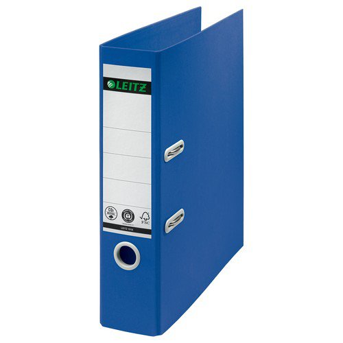 Leitz 180 Recycle Lever Arch File CO2 neutral Blue