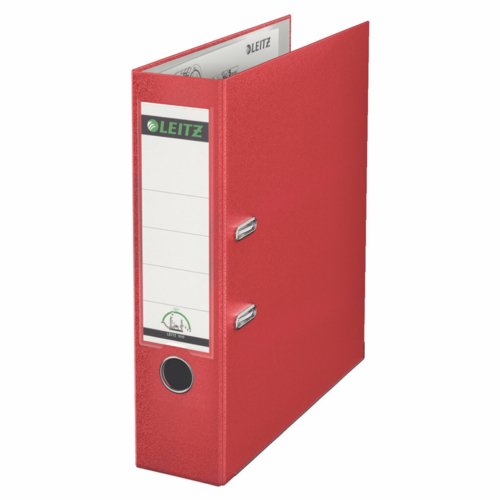 Leitz Lever Arch File 80mm A4 Red