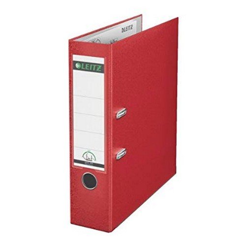 Leitz Leverarch File 180Â° Fc 80mm Red Polypropylene