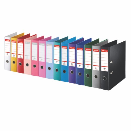 Esselte LAF No1 Pp A4 75mm Solea Asstd Pack 10