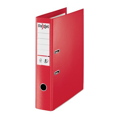 Rexel Choices LAF Pp Fc 75mm Red
