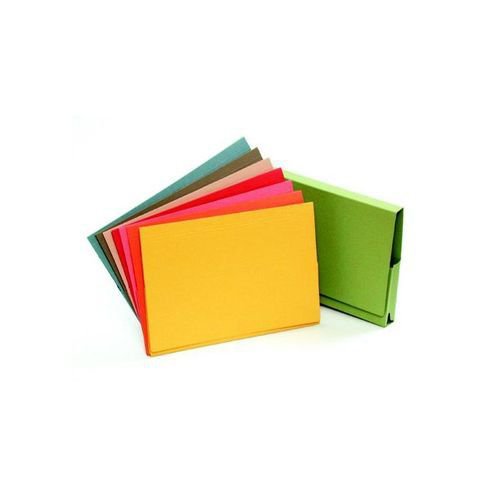 Guildhall Full Flap Pocket Wallet Foolscap Green