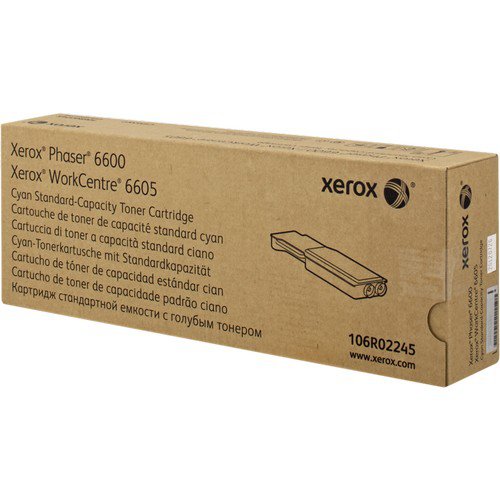 Xerox Phaser 6600 / Workcentre 6605 Cyan Standard Capacity Toner Cartridge 