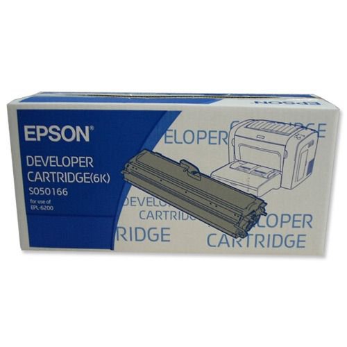 Epson EPL6200 Developer Toner Cartridge Black S050166
