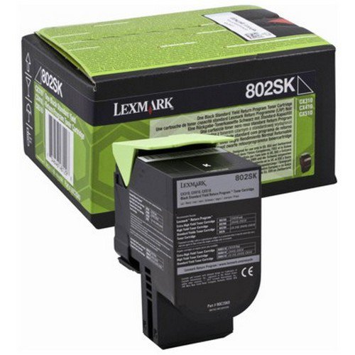 Lexmark 802Sk Toner Cartridge Black Toner LZ3407