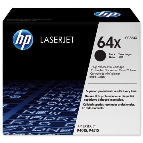 Hewlett Packard Toner Cartridge High Capacity Black CC364X