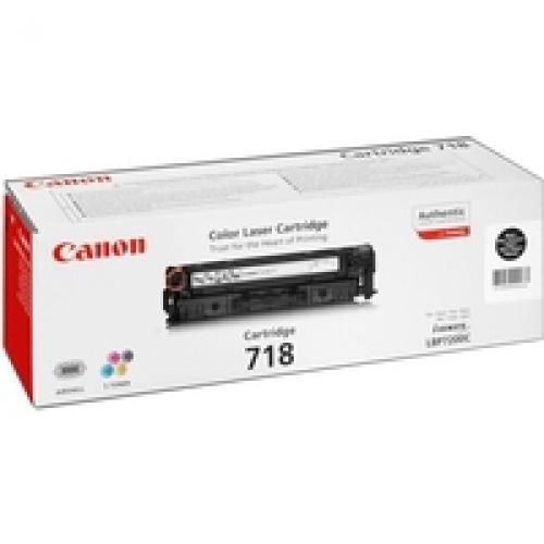 Canon 2662B005AA 718 2 Pack Black Toner
