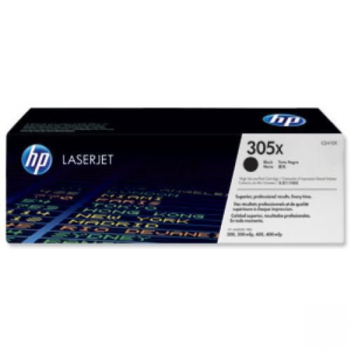 Hewlett Packard No 305X Laser Toner Cartridge Black CE410X