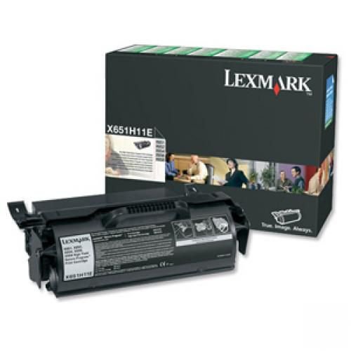 Lexmark 0T650H11E Return Black Toner