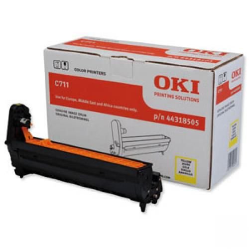 Oki 44318505 Yellow Imaging Drum Printer Imaging Units LZ4380