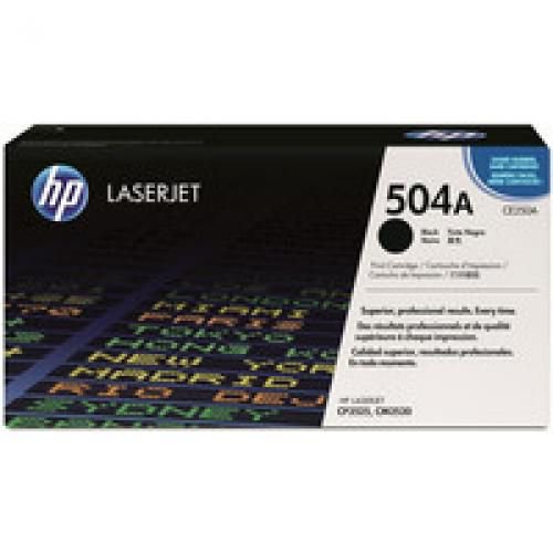 Hewlett Packard Laser Toner Cartridge Black CE250A