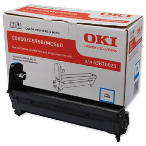Oki 43870023 20K Cyan Drum Unit Printer Imaging Units LZ4532
