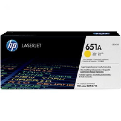 Hewlett Packard CE342A No 651A 16K Pages Yellow Toner Cartridge