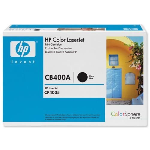 Hewlett Packard Laser Toner Cartridge Black CB400A