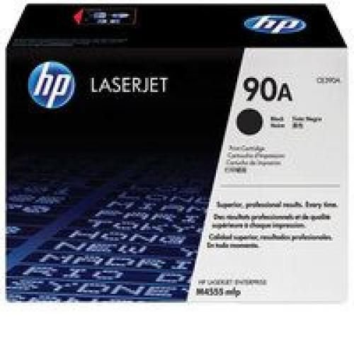 Hewlett Packard No 90A Black Toner Cartridge CE390A