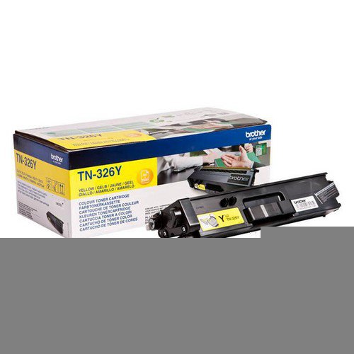 Brother TN326Y Yellow Toner Cartridge Yield 3500 Pages
