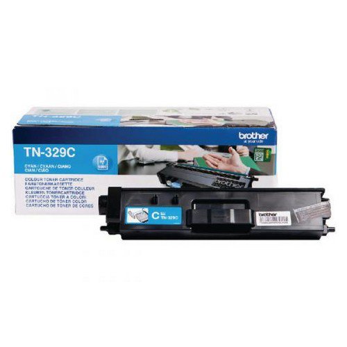Brother TN329C Cyan Toner Cartridge Yield 6000 Pages
